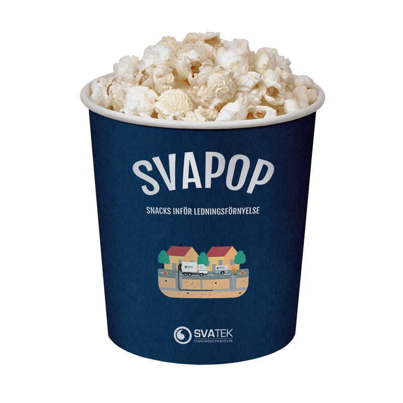 Popcornbägare – Profileproduction
