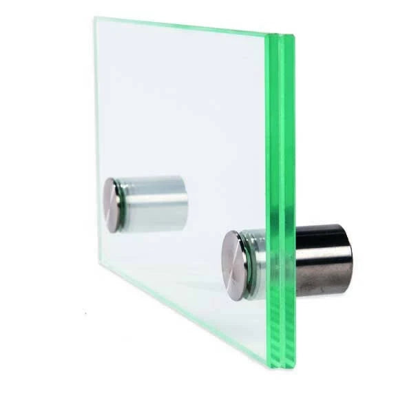 Glasskylt 2st fäste