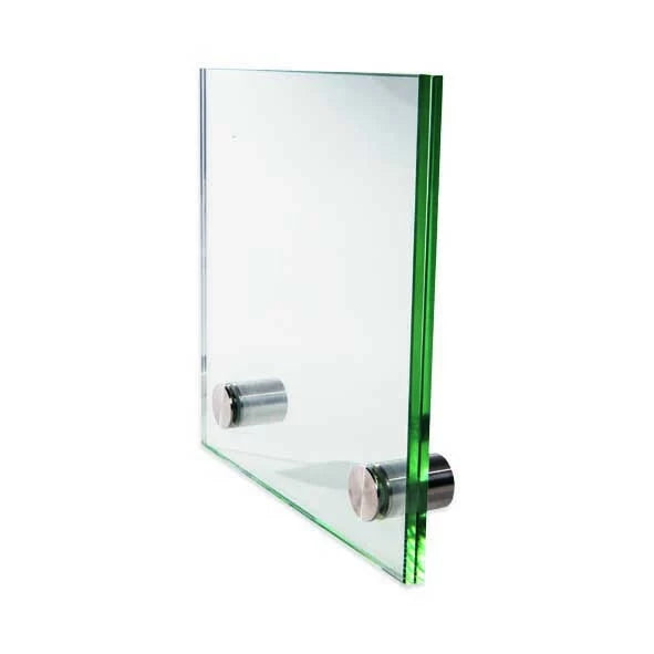 Glasskylt 2st fäste