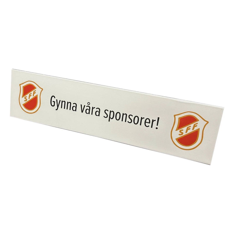 Kanalplastskylt triangel