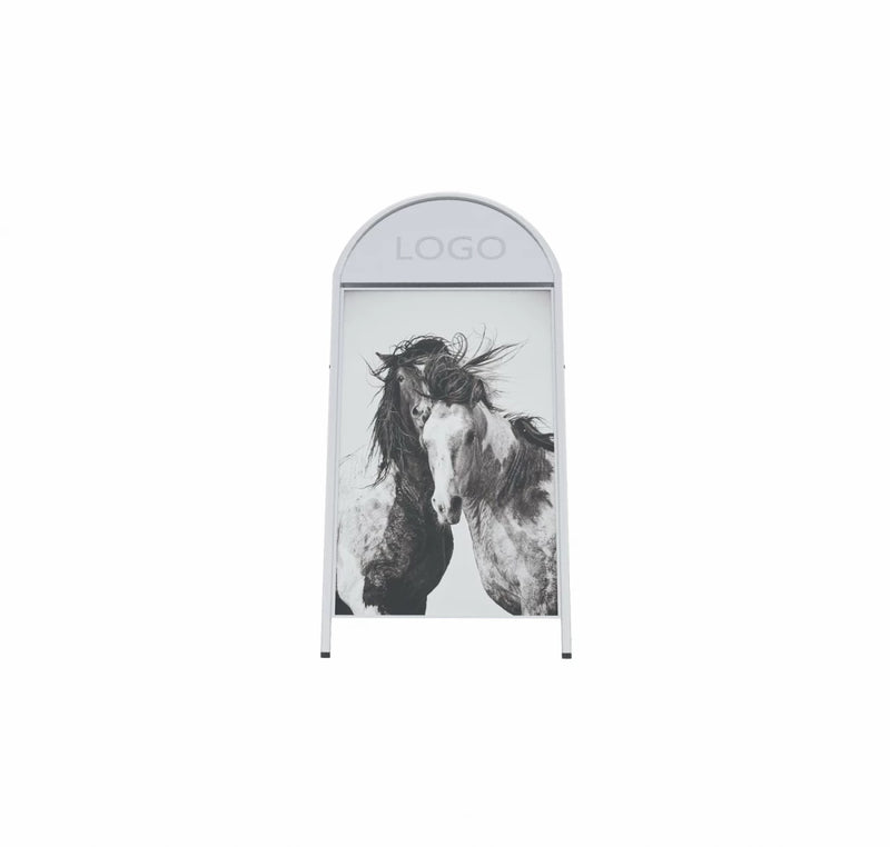 Gatupratare Topsign 70x100 silver