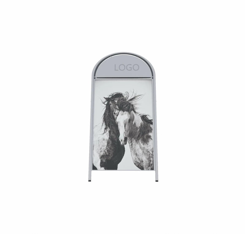 Gatupratare Topsign 50x70 silver