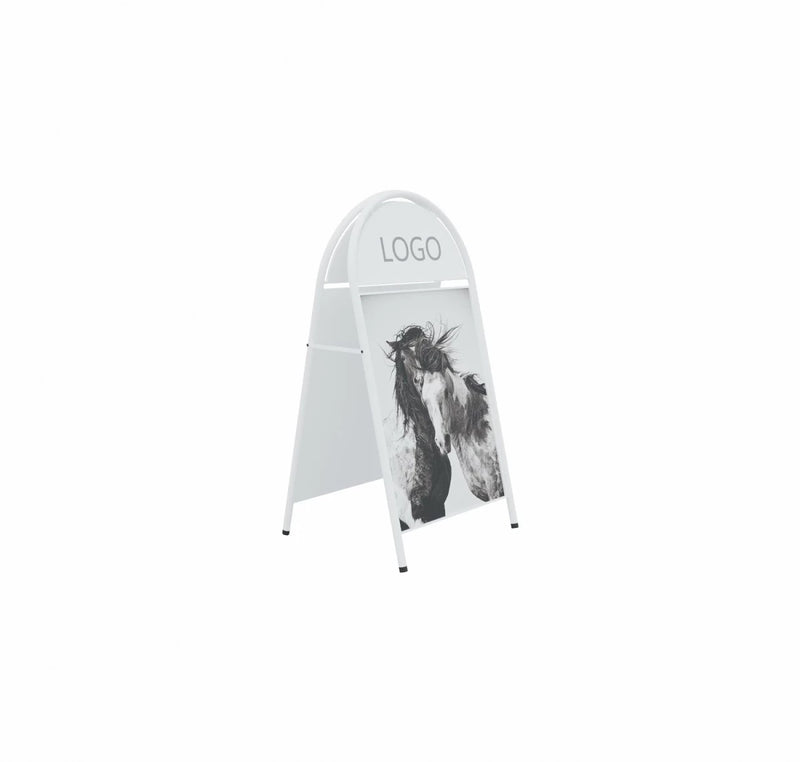 Gatupratare Topsign 70x100 svart