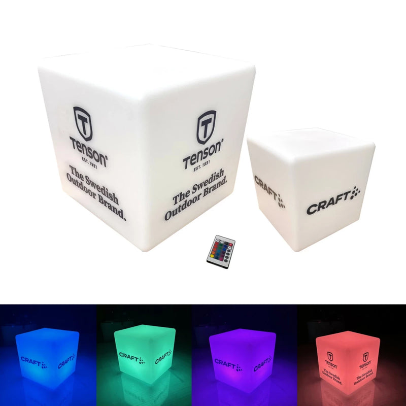 LED Cube RGB med tryck