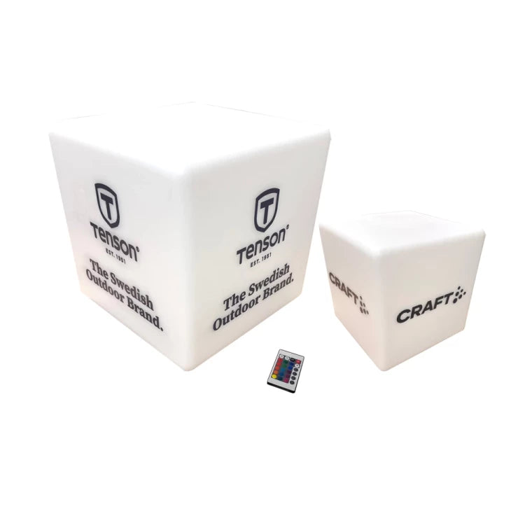 LED Cube RGB med tryck