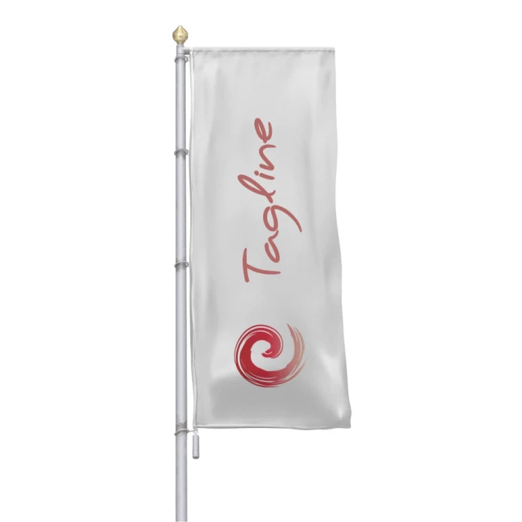 Flagga stående 150x400cm (160g marinpolyester)