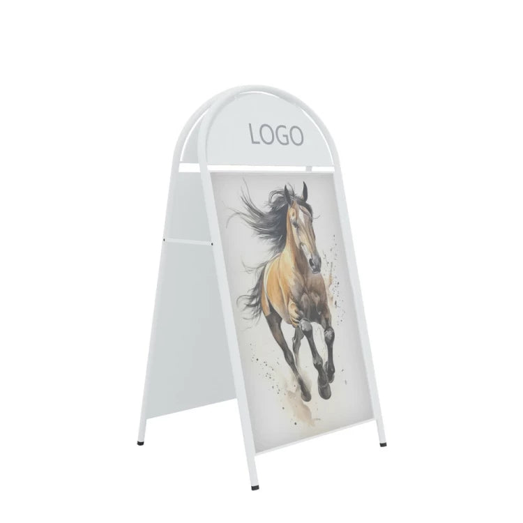 Gatupratare Topsign 50x70 vit
