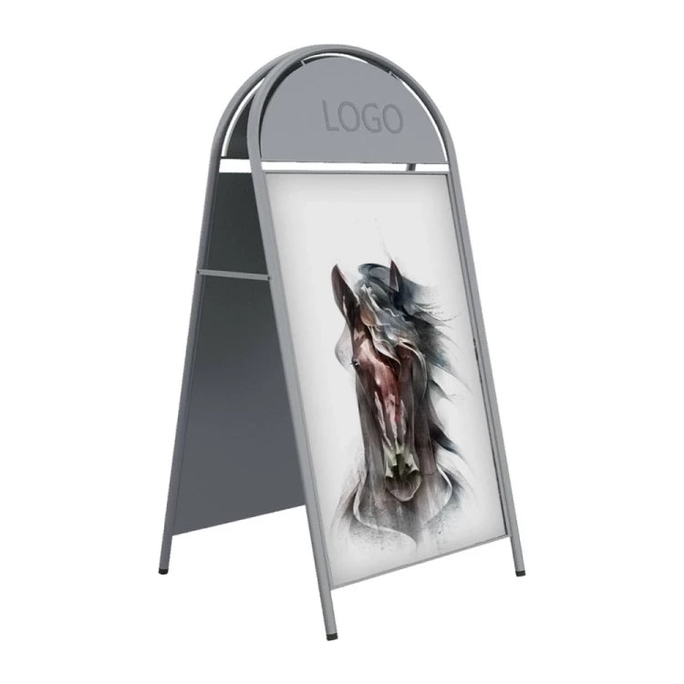 Gatupratare Topsign 70x100 silver