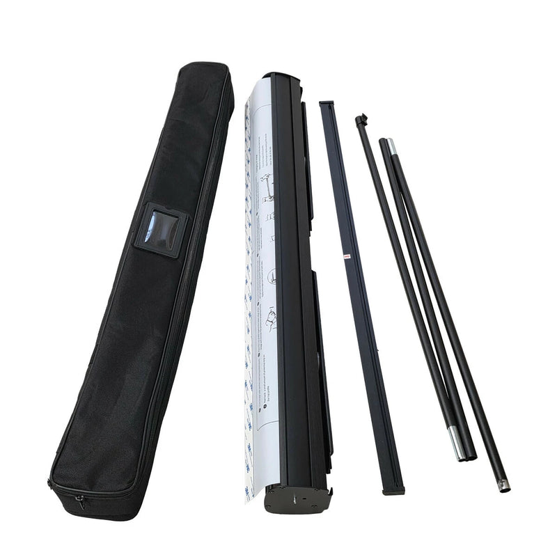 Roll-up Basic svart utan tryck