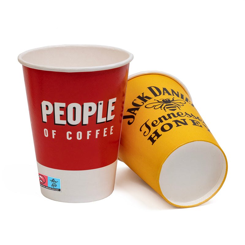Pappersmuggar enkelvägg 12oz/35cl – Profileproduction