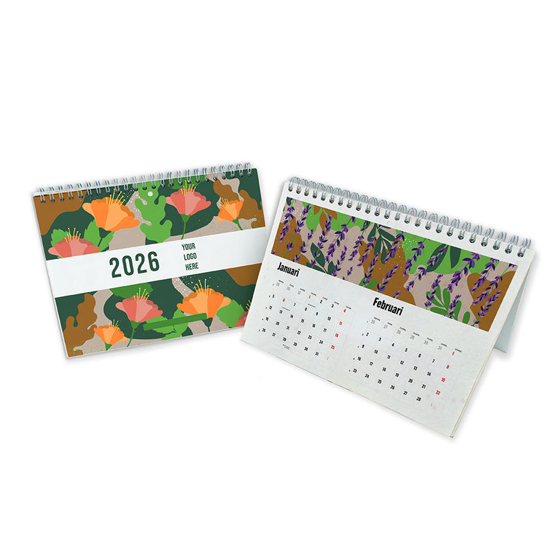 Väggkalender i fröpapper – Profileproduction