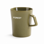 Stengodsmugg Forest 30 cl – grön