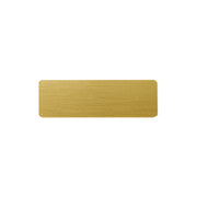 Rimbo rektangulär namnbricka i metall 18 × 60 mm