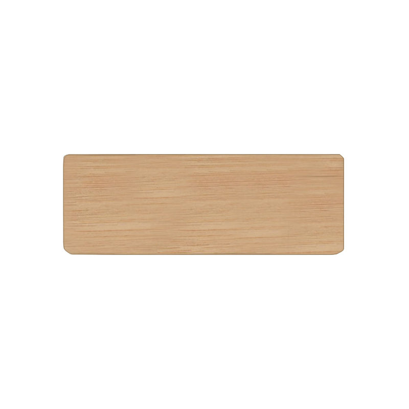 Rydbo rektangulär namnbricka i trä 25 × 69 mm – Bambu