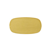 Tibble TV-formad namnbricka i metall 32 × 63 mm – Guld