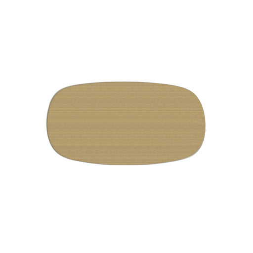 Tibble TV-formad namnbricka i plast 32 × 63 mm
