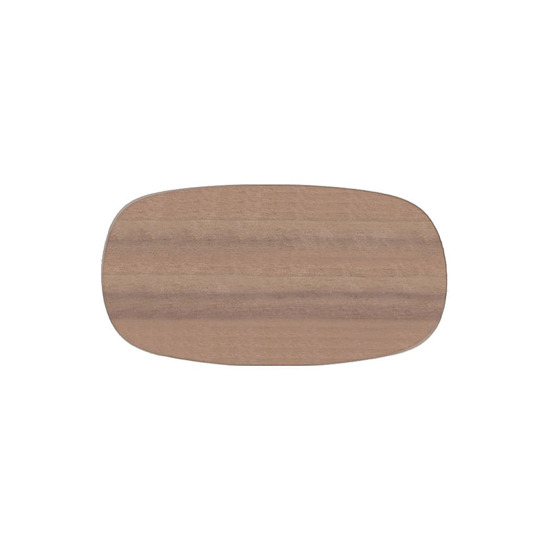 Tibble TV-formad namnbricka i trä 32 × 63 mm