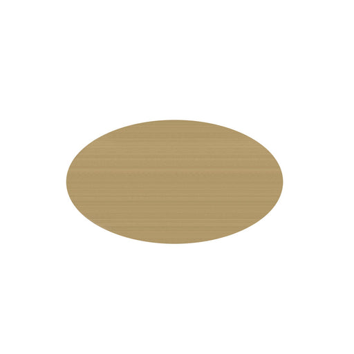 Ormsta oval namnbricka i plast 34 × 59 mm