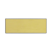 Venice rektangulär namnbricka i aluminium 25 × 69 mm