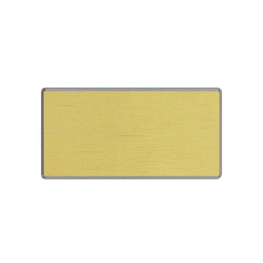 Konstantinopel rektangulär namnbricka i aluminium 30 × 60 mm