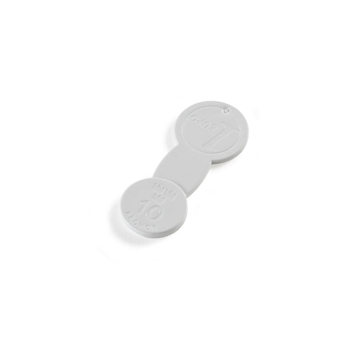 Kundvagnsmynt Eurotian – Kundvagnsmynt Eurotian 10 SEK/1 EUR | vit