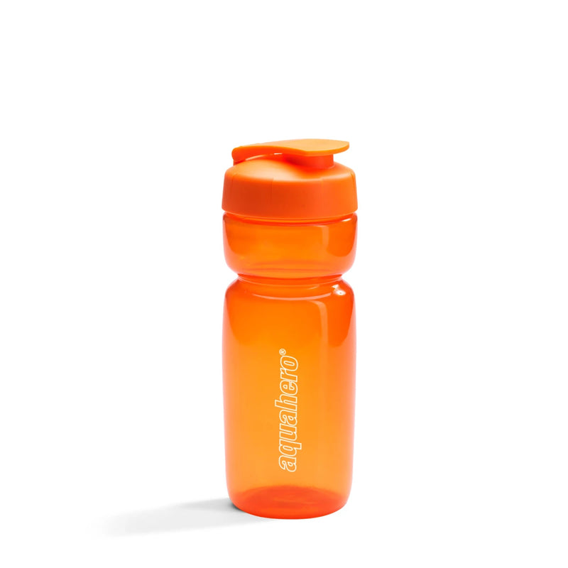 Vattenflaska Hit 600 ml – transparent orange