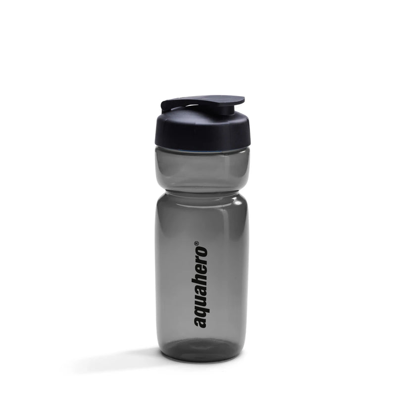Vattenflaska Hit 600 ml – transparent grå