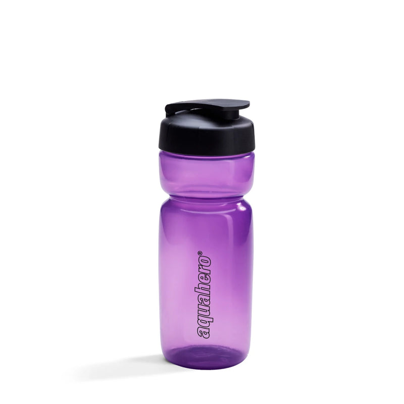 Vattenflaska Hit 600 ml – transparent lila
