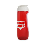 Shaker Kick 700 ml – transparent röd