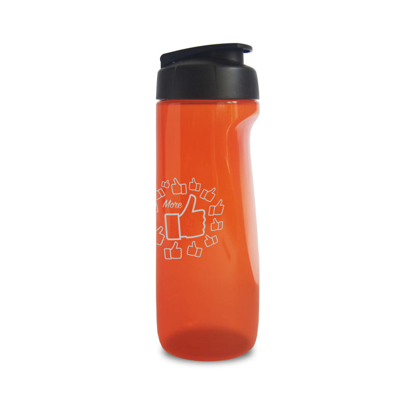 Shaker Kick 700 ml – transparent orange