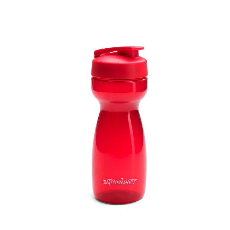 Vattenflaska Bella 550 ml – transparent röd