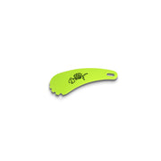 Grillskrapa plast 125x44 mm – limegrön
