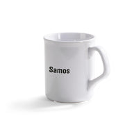 Stengodsmugg Samos 30 cl – vit