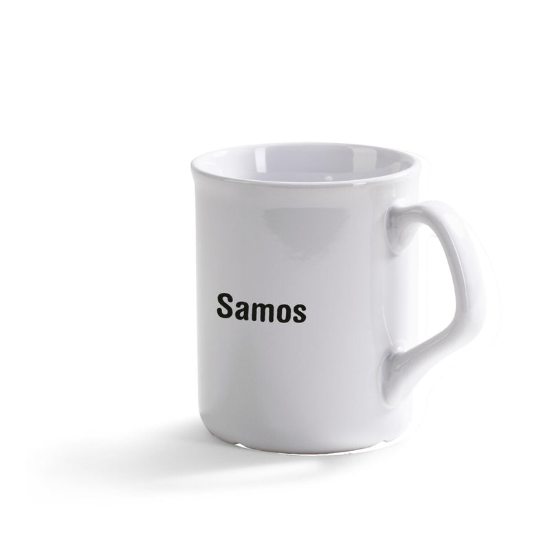 Stengodsmugg Samos 30 cl – vit