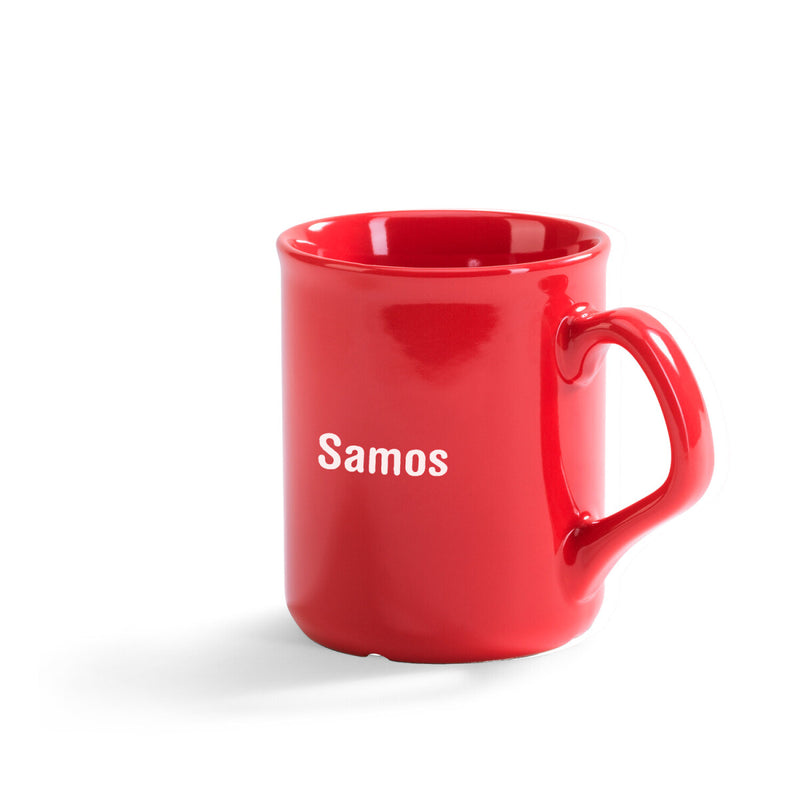 Stengodsmugg Samos 30 cl – röd