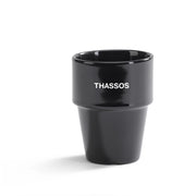 Stengodsmugg Thassos 23 cl – svart