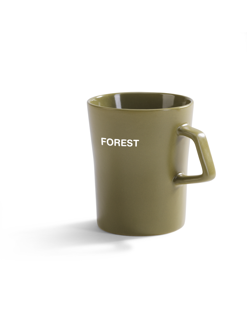 Stengodsmugg Forest 30 cl – grön