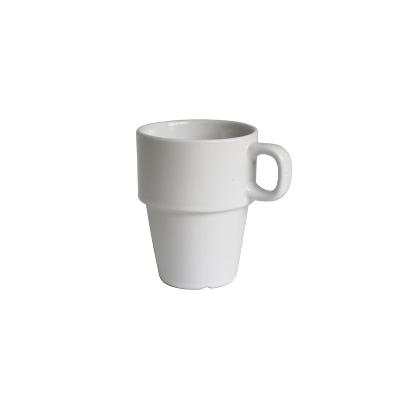 Stengodsmugg Stapla 23cl – vit/vit