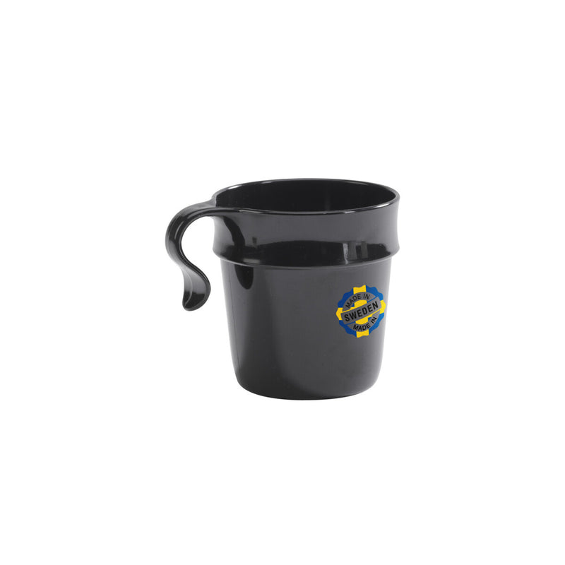 Plastmugg Nordic 30 cl – svart