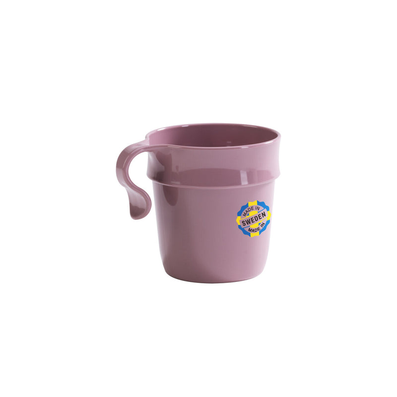 Plastmugg Nordic 30 cl – gammelrosa