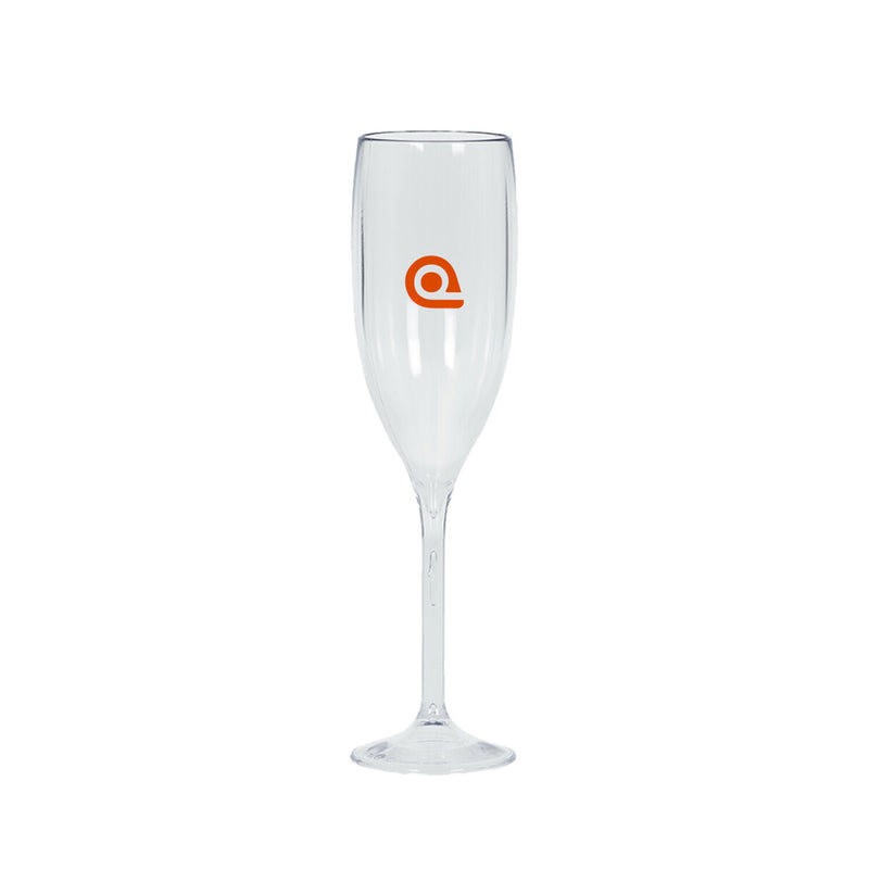 Plastglas Champagne – glasklar
