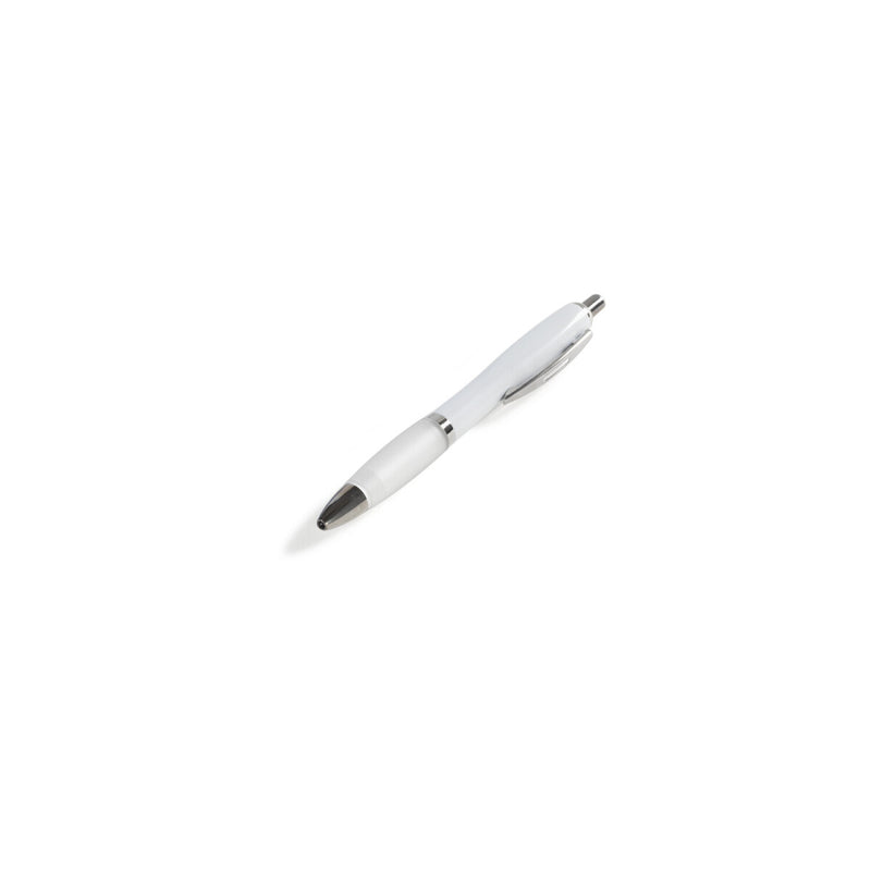 Penna Curvy Caroline 140x15 mm – vit, blått bläck