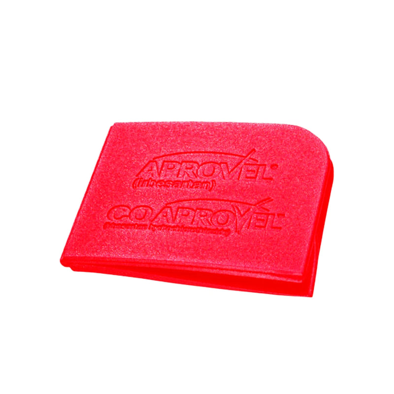 Sittunderlag vikbar präglad 390x290x5 mm – röd