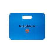 Sittunderlag handtag 360x270x7 mm – blå