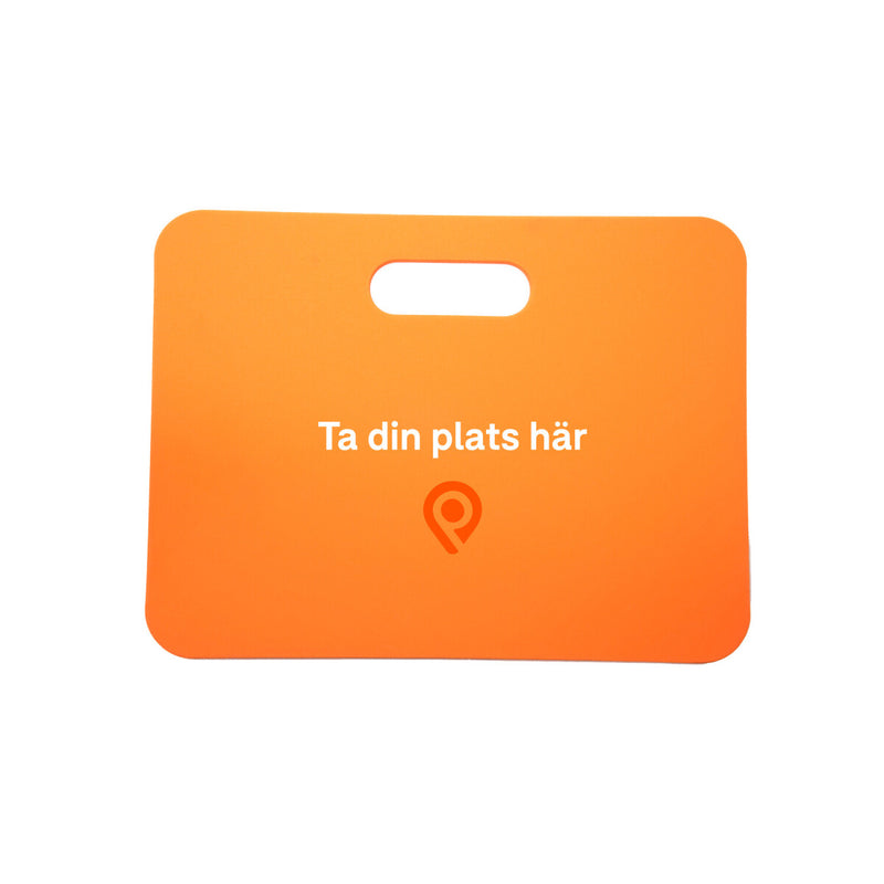 Sittunderlag handtag 360x270x7 mm – orange