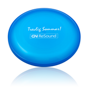 Frisbee Ø 215 mm – transparent blå