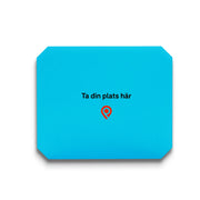 Isskrapa transparent 120x100 mm – blå