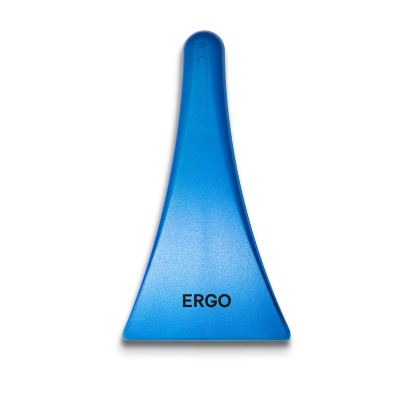 Isskrapa Ergo 185x100 mm – transparent blå