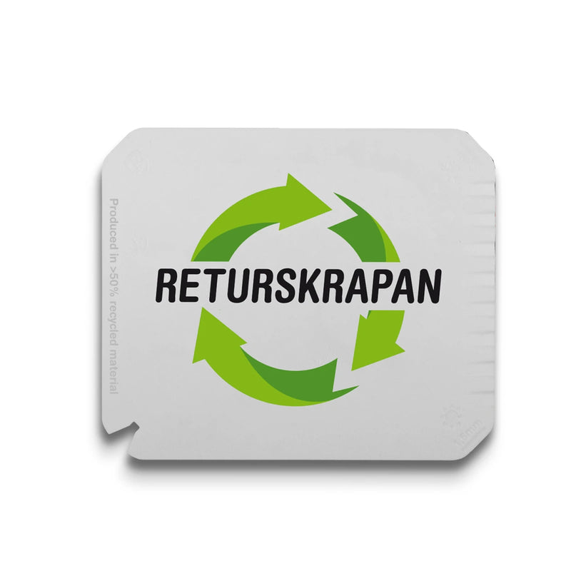 Returskrapan Multi 120x100 mm – vit