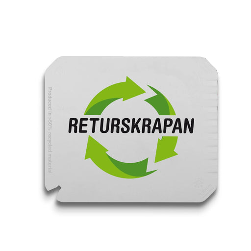 Returskrapan Multi 120x100 mm – vit